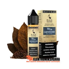 Black Note Cavendish Tobacco 60ml Premium Likit	