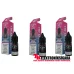 CuttWood Bar Salts Blueberry Peach Raspberry 3x10ML Premium Liquid