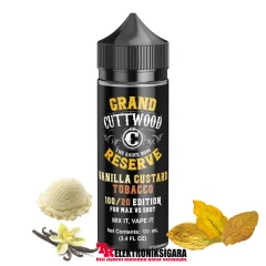 CuttWood Grand Reserve Vanilla Custard Tobacco 120ml Premium Likit
