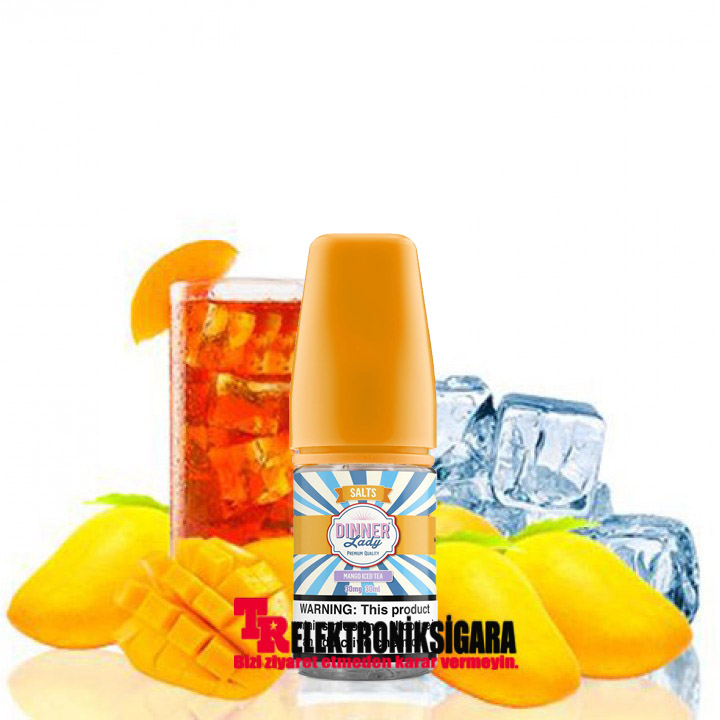Dinner Lady Mango Iced Tea 30ml Premium Salt E-liquid