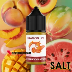 Dragon Salt Likit V2 Peach Mango Watermelon 30ml