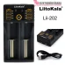LiitoKala Lii-202 Li-Ion 2'li Pil Şarj Aleti