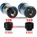 510 Tip Alüminyum drip tip damla uçlu