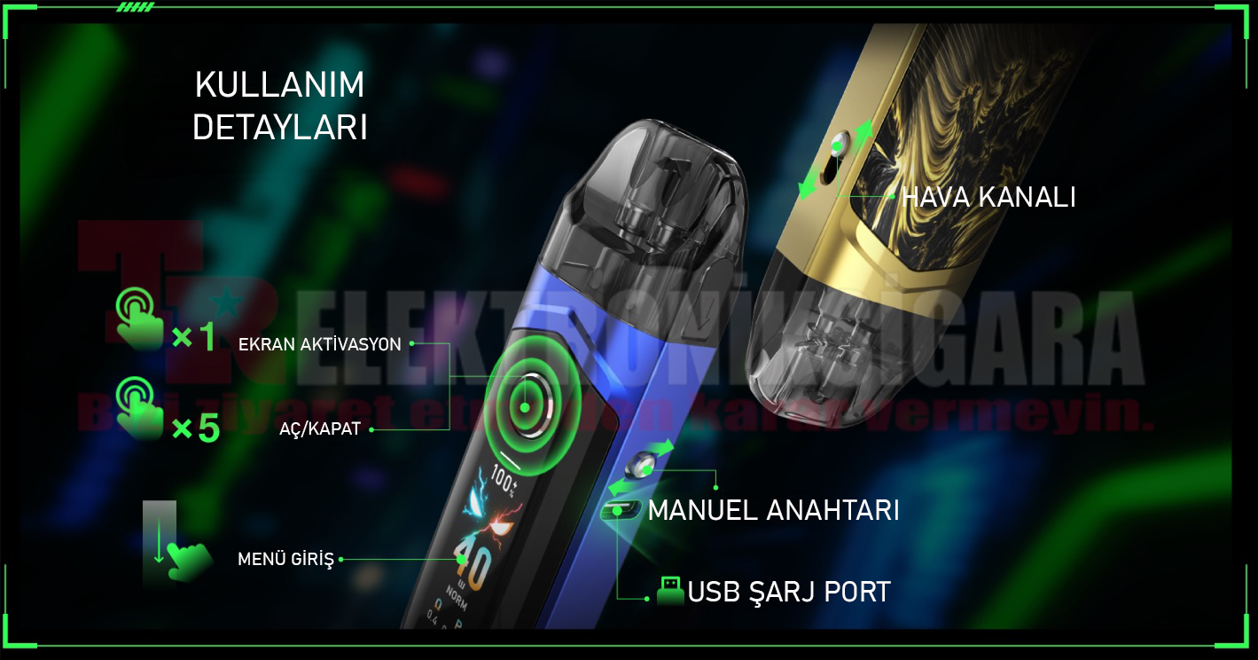 Smok Nord 6 80W Pod Kit Elektronik Sigara