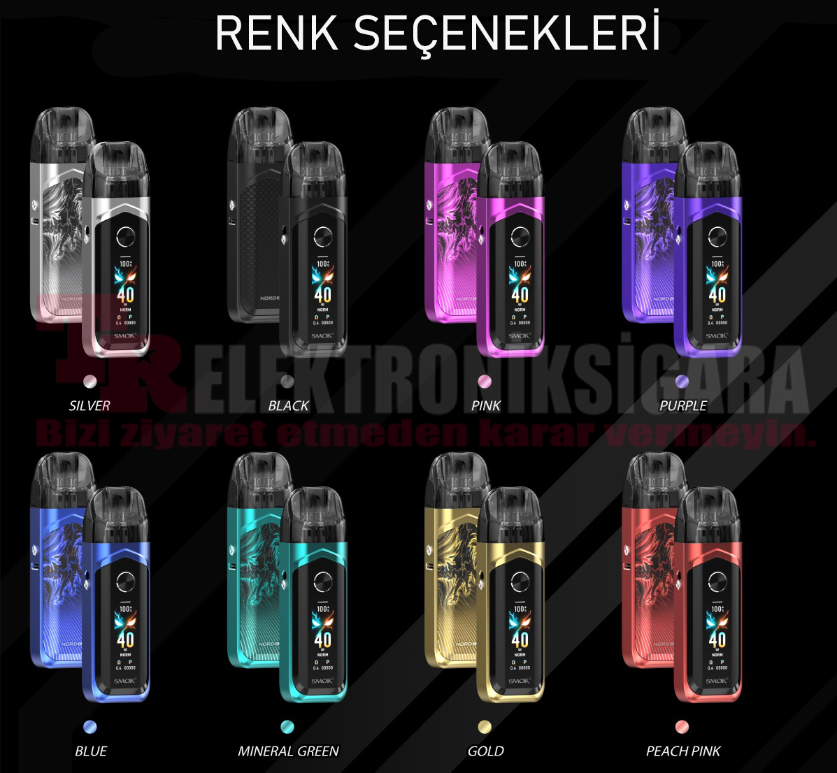 Smok Nord 6 80W Pod Kit Elektronik Sigara