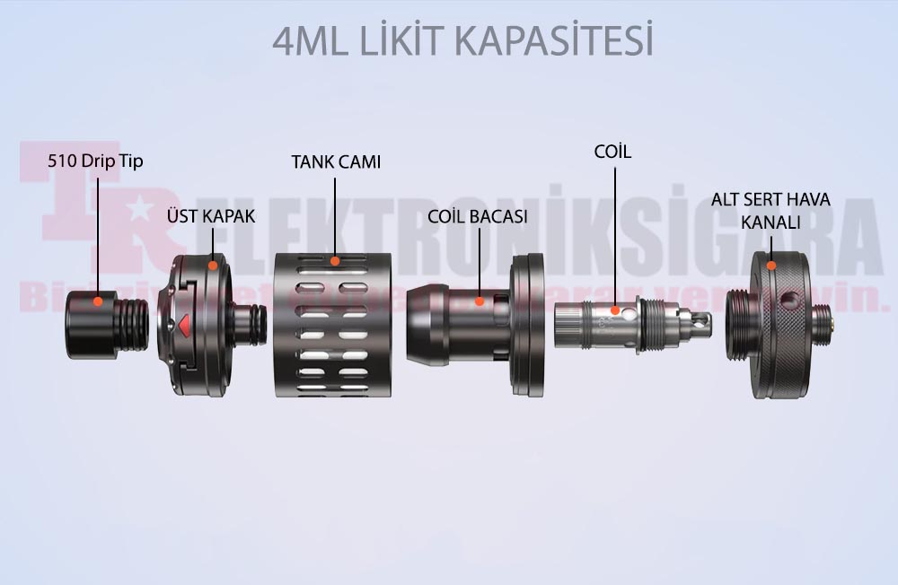 Aspire Nautilus 3SR MTL Atomizer 4ml
