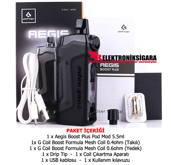 GeekVape Aegis Boost Plus Pod Mod E-Cigarette Review