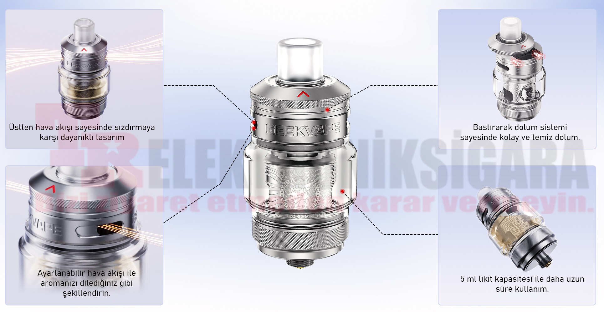 GeeKVape Z (Zeus) Nano 3 Atomizer 5ml