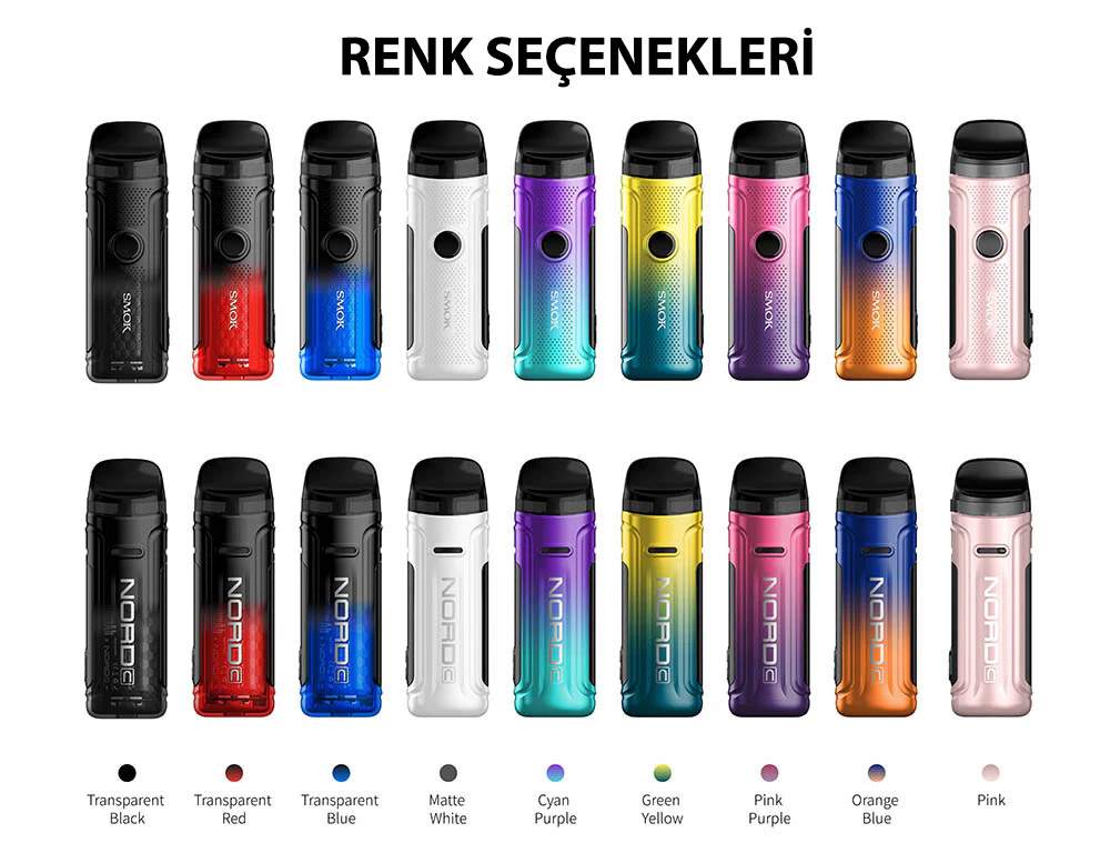 SMOK Nord C Pod Kit 50W E-Cigarette 1800mAh
