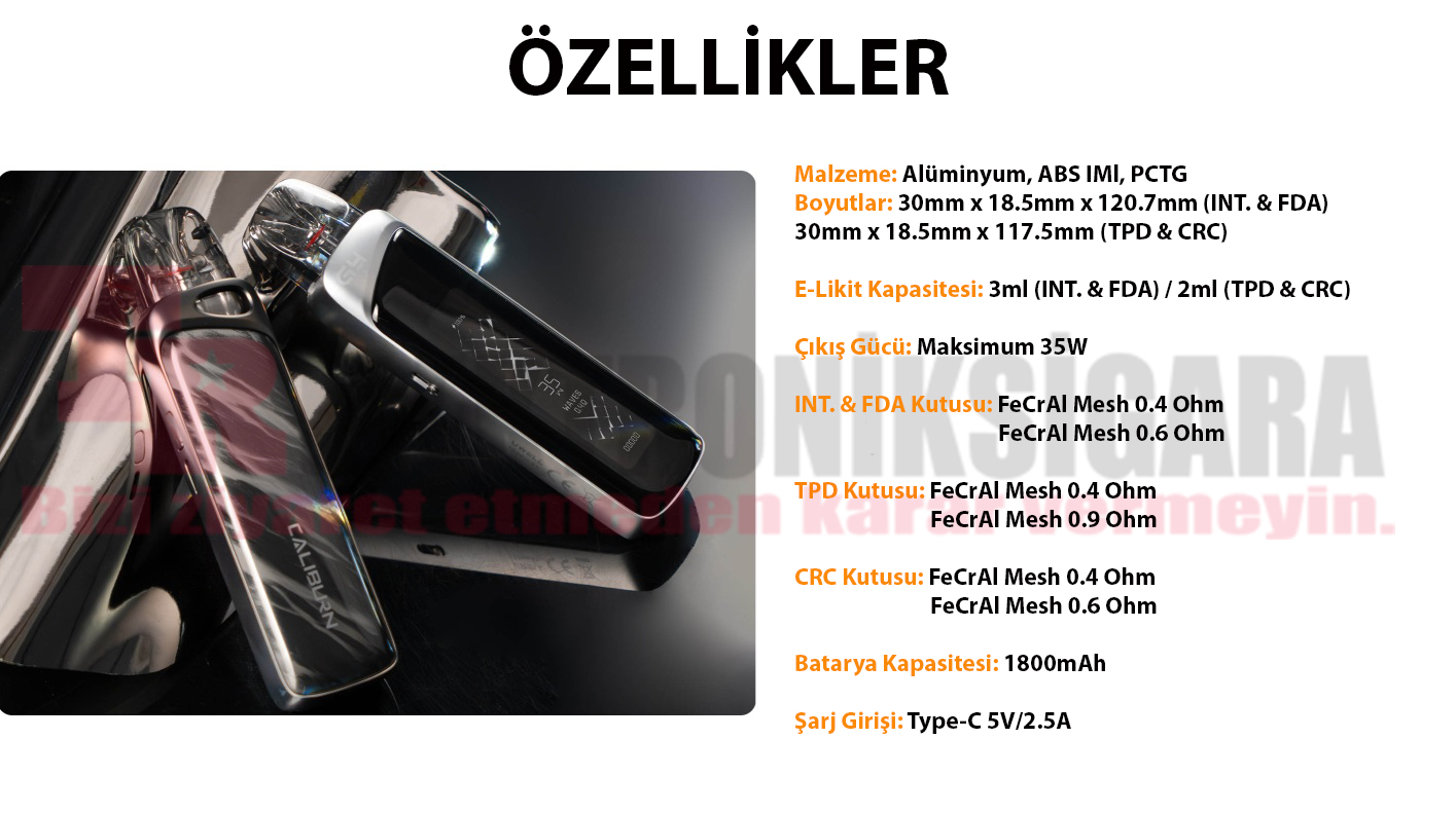 Uwell Caliburn G4 Pro Pod Mod Electronic Cigarette