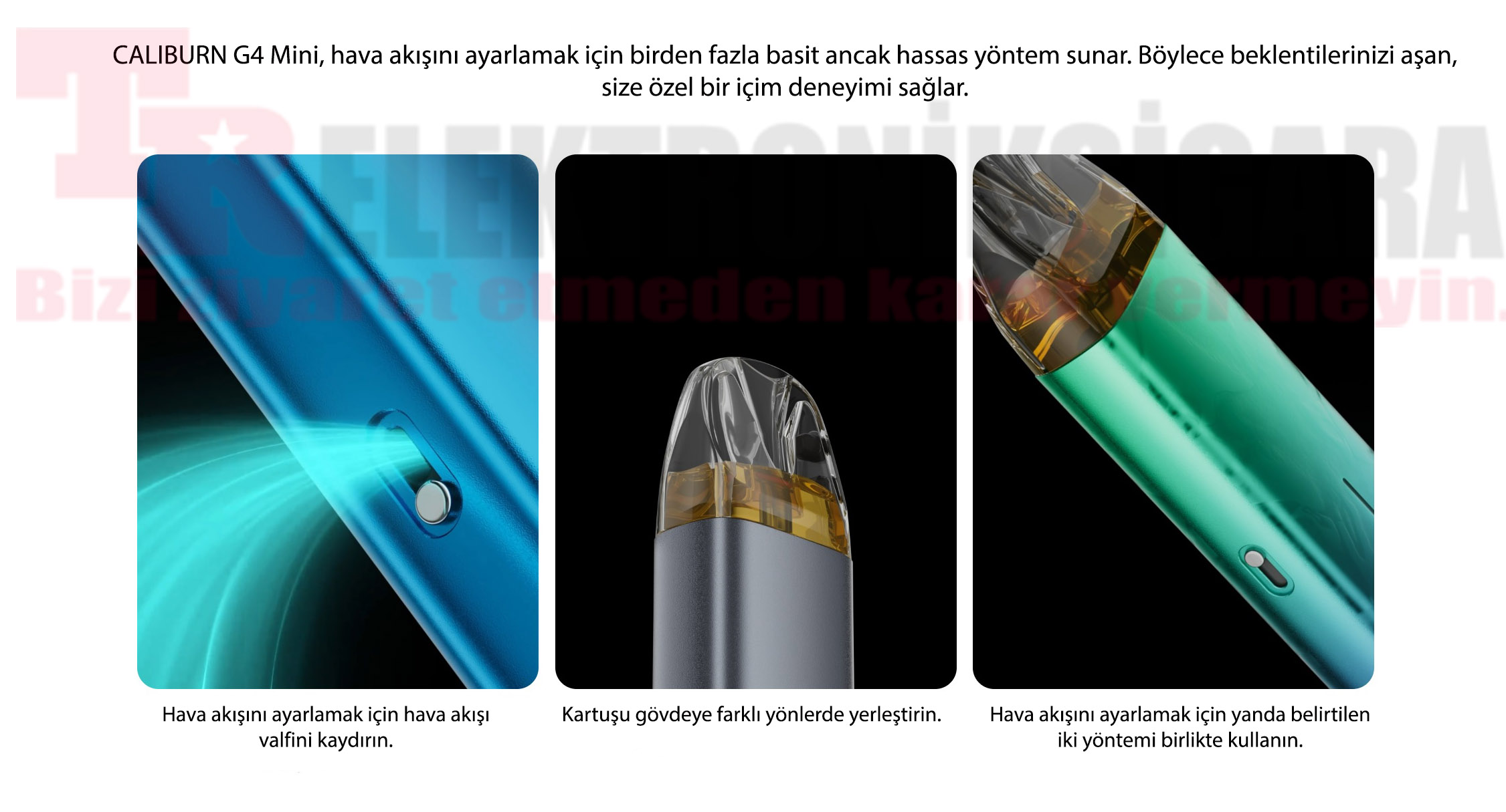  Uwell Caliburn G4 Mini Pod Mod Electronic Cigarette