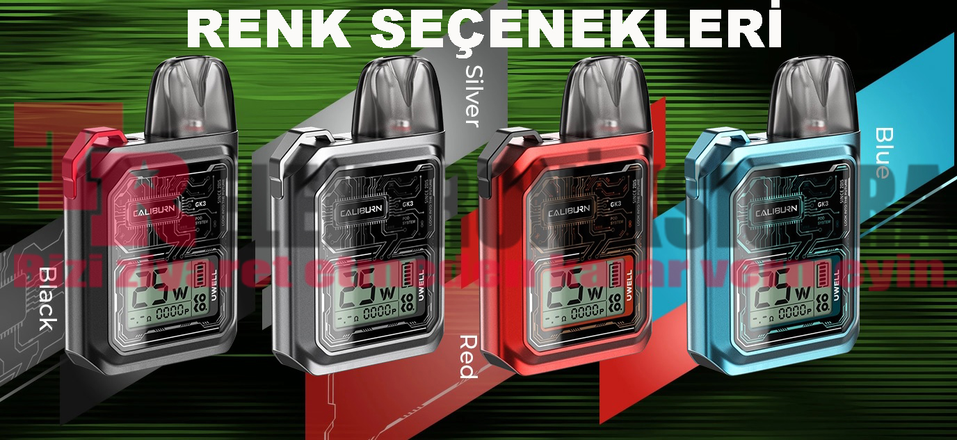 Uwell Caliburn GK3 Pod Mod E-Cigarette