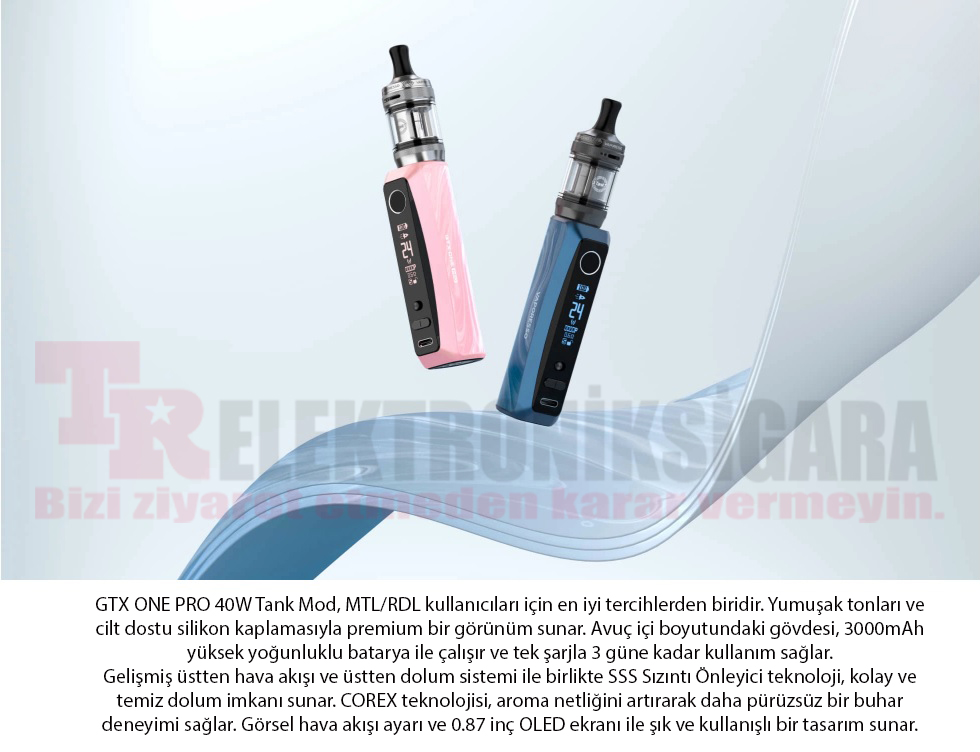 Vaporesso GTX One Pro 40W Electronic Cigarette
