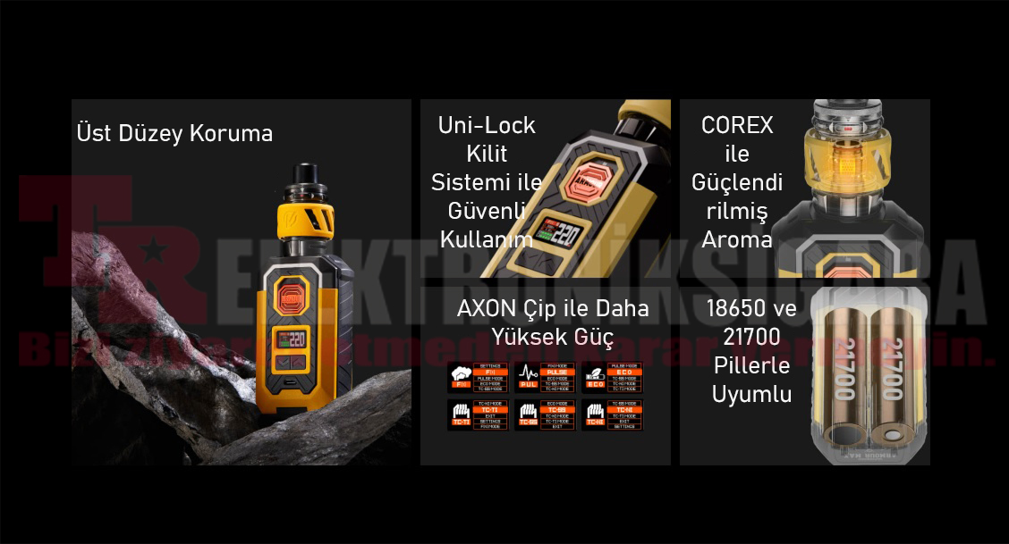 Vaporesso Armour Max 220W Box Kit Elektronik Sigara