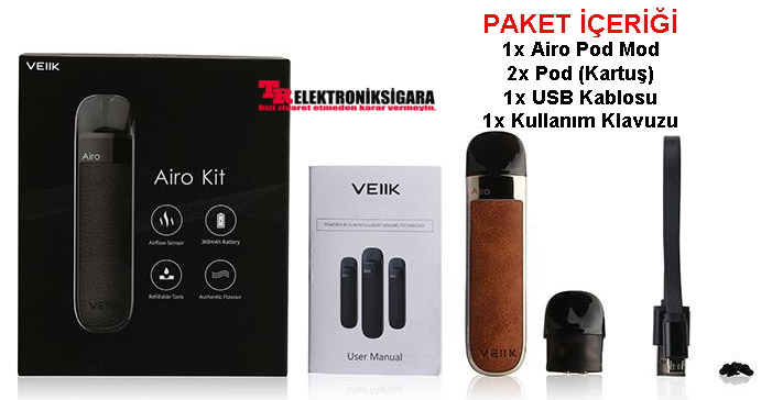 VEIIK Airo Pod Mod Elektronik Sigara 500mAh (Yeni)