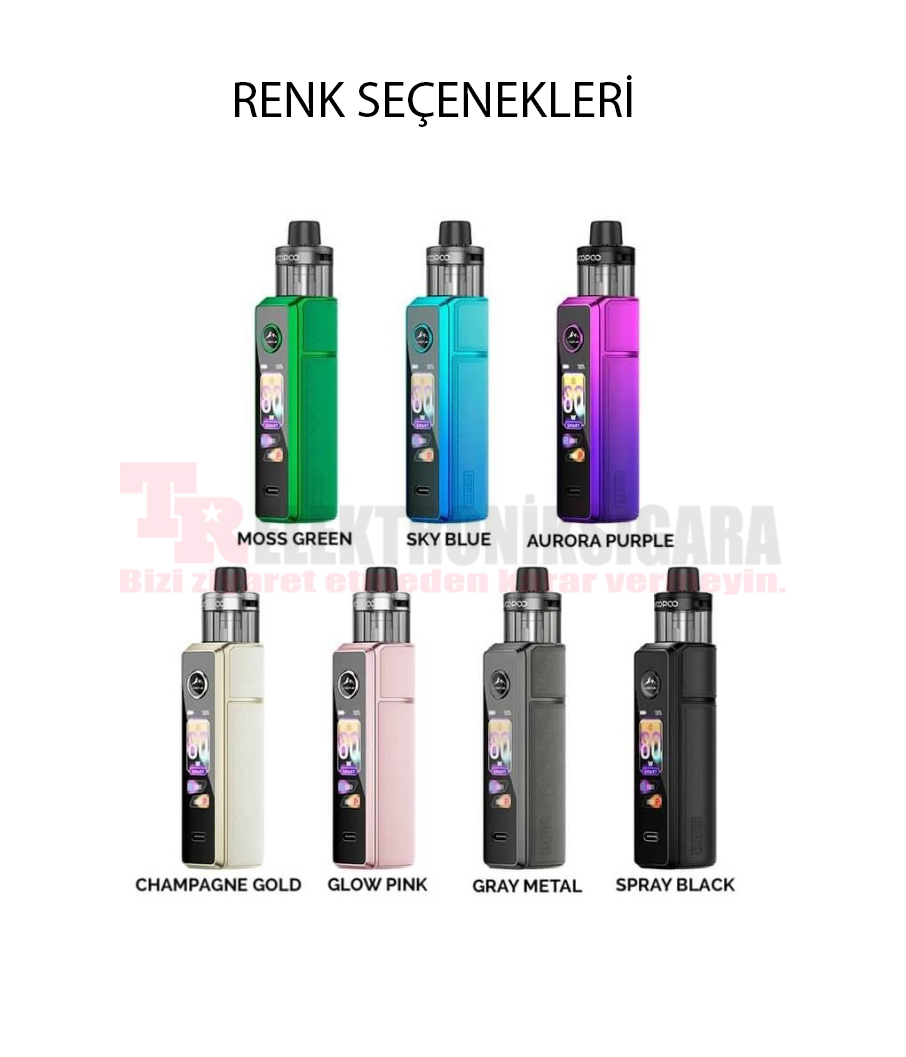 Voopoo Drag X3 Kit 80W Pod Mod Electronic Cigarette